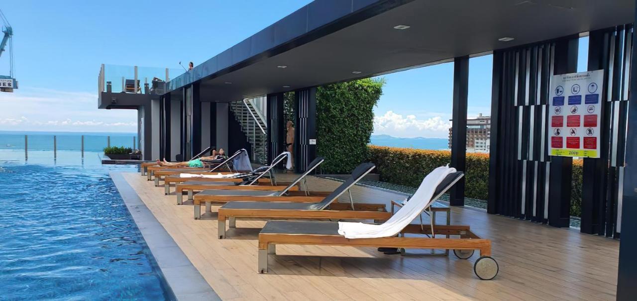 Amazing Infinity Pool Condo Next To The Beach Pattaya Exterior photo