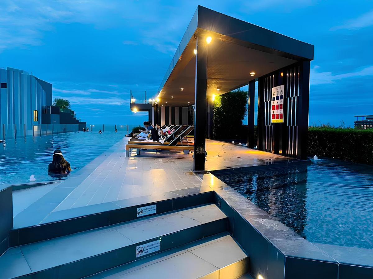 Amazing Infinity Pool Condo Next To The Beach Pattaya Exterior photo