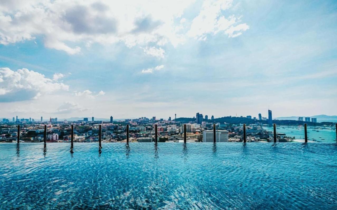 Amazing Infinity Pool Condo Next To The Beach Pattaya Exterior photo